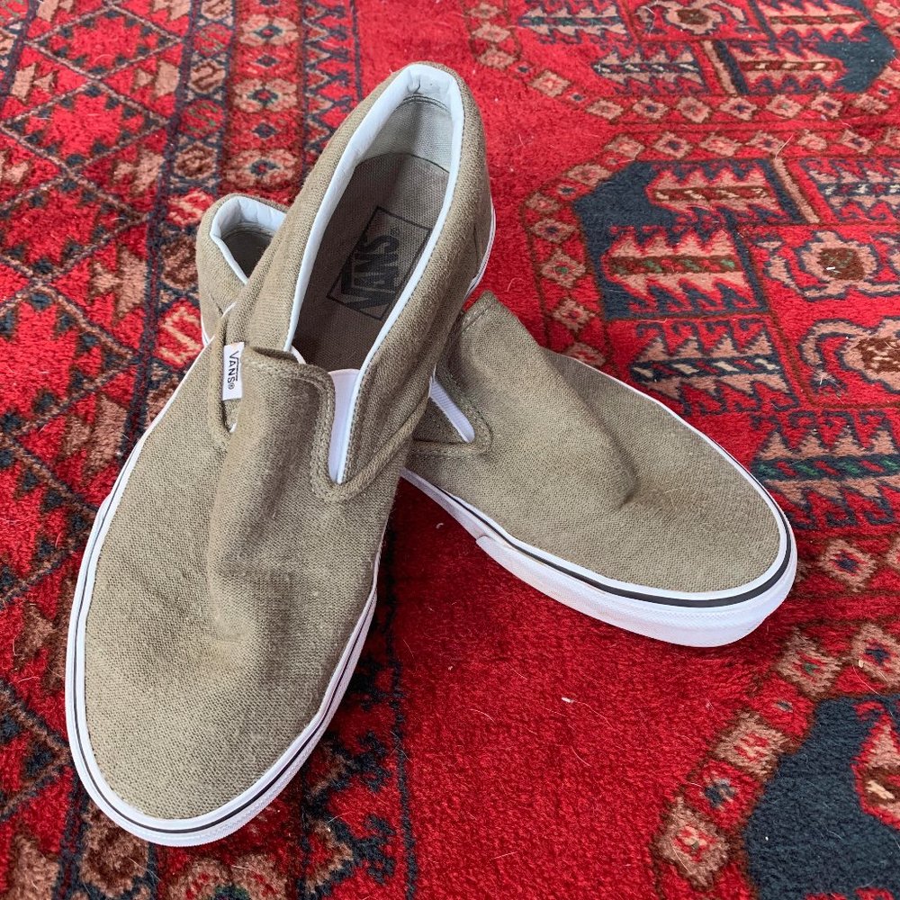 Van's Hemp& Linen Slip-on